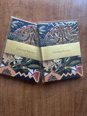 Christian Lacroix Retour En Phoenicie A6 Layflat Notebook NWT SET OF 2